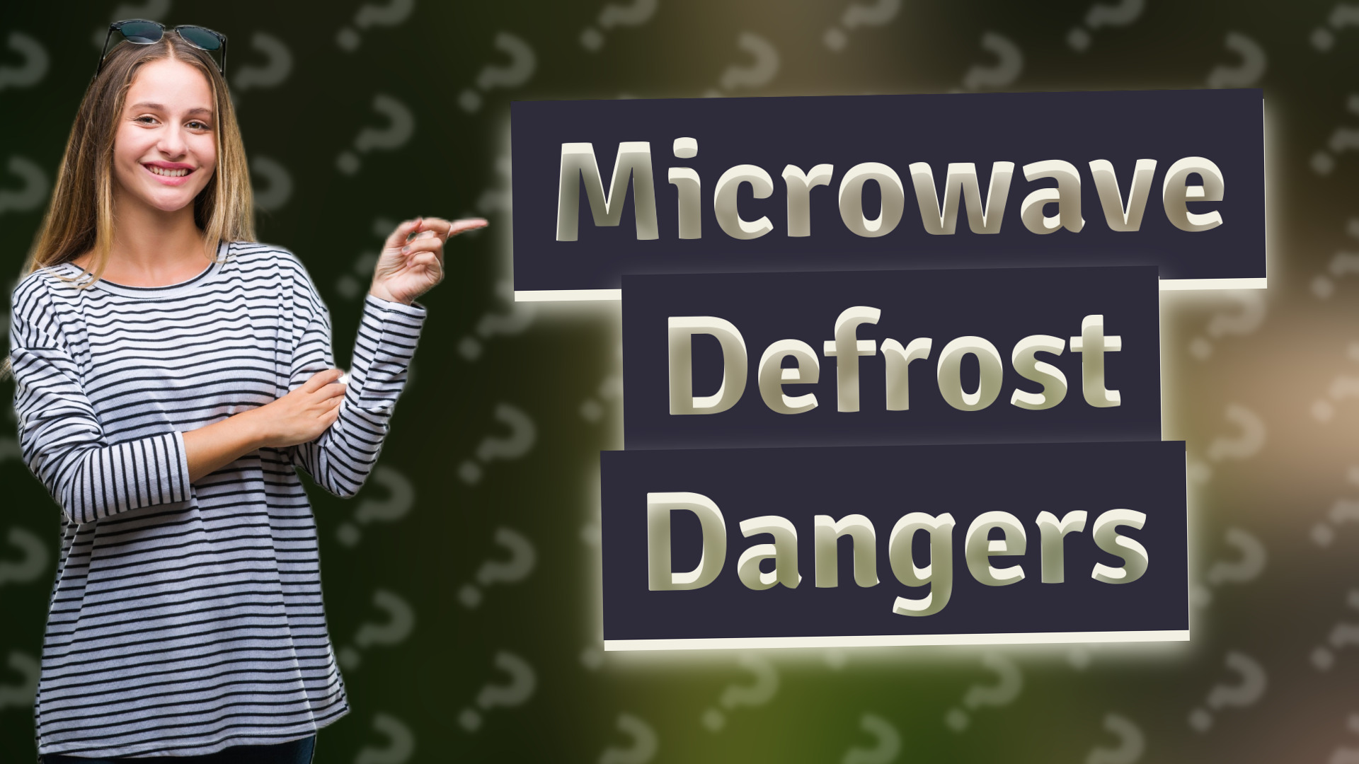 Microwave Defrost Dangers