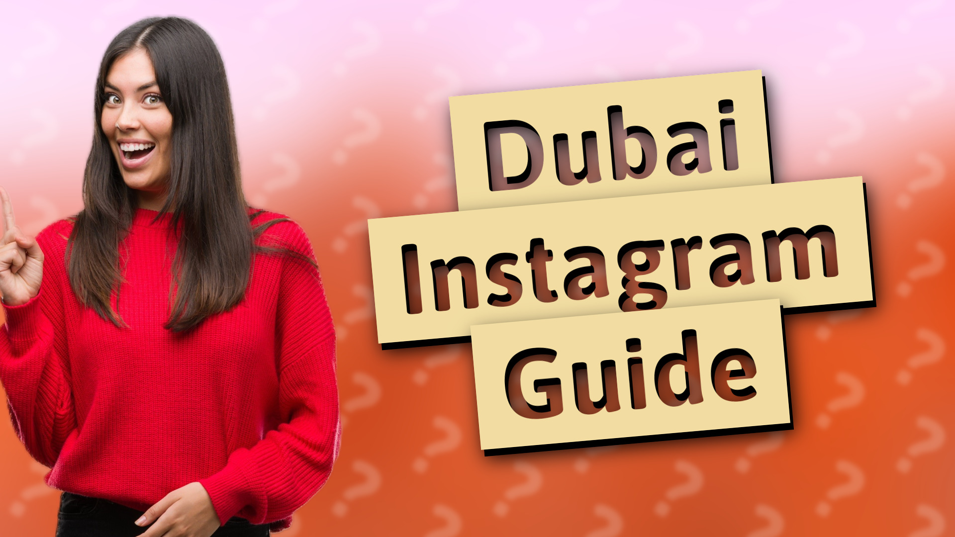 Dubai Instagram Guide