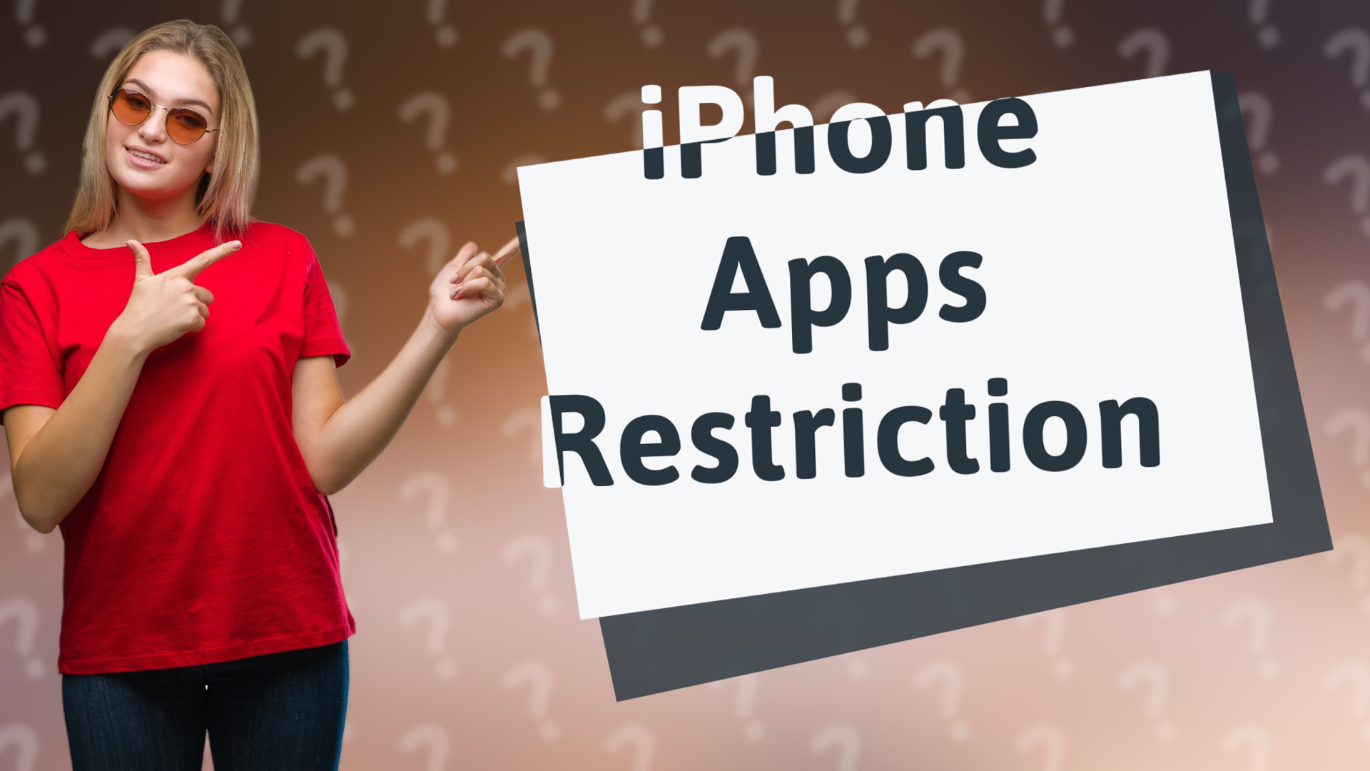 iPhone Apps Restriction