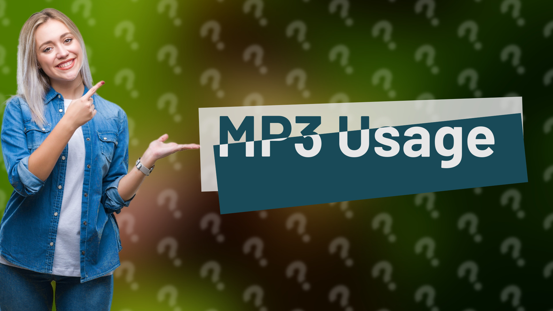 MP3 Usage