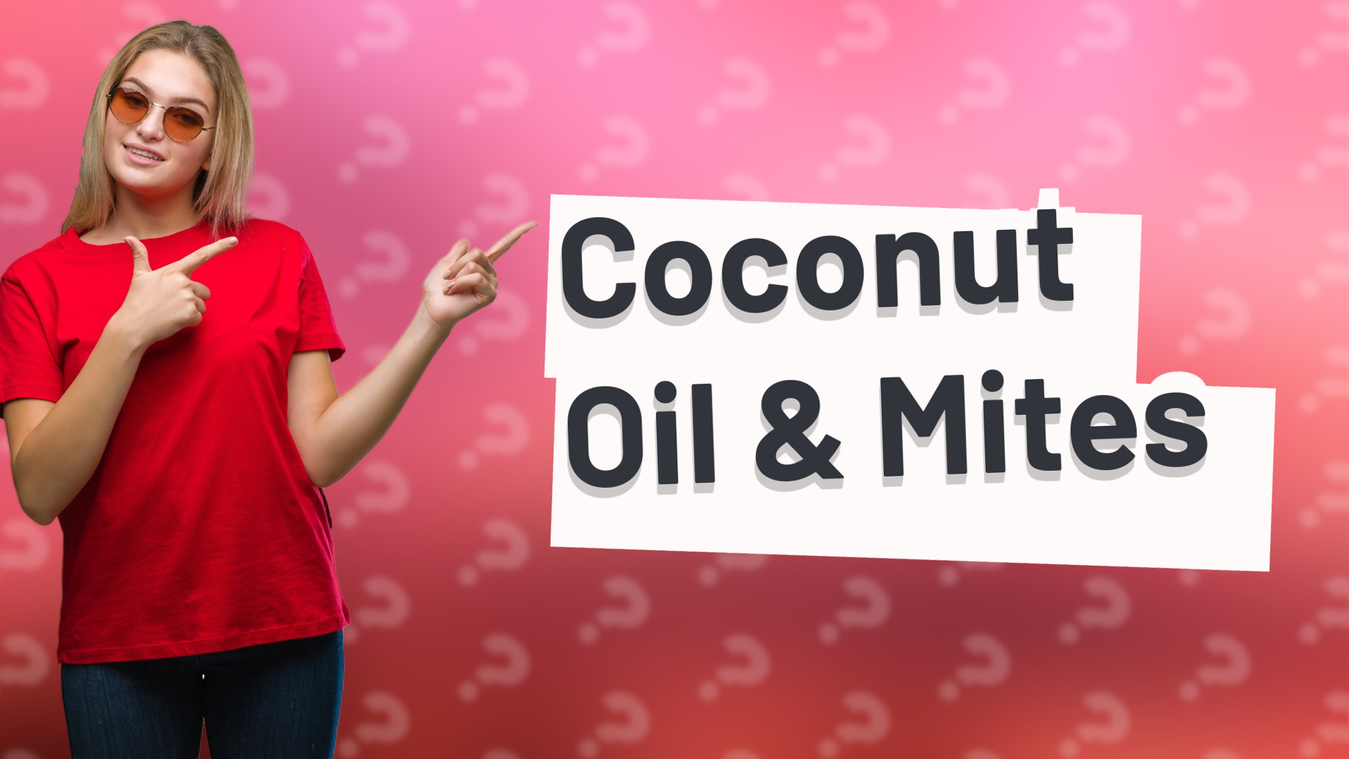 Coconut Oil & Mites