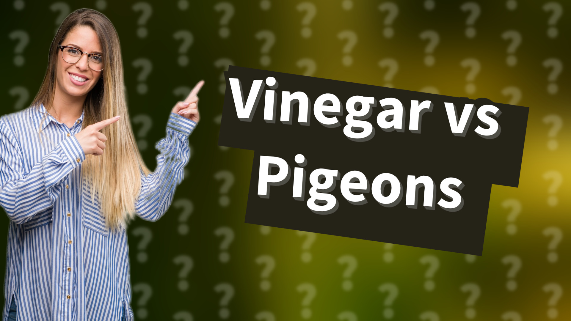 Vinegar vs Pigeons