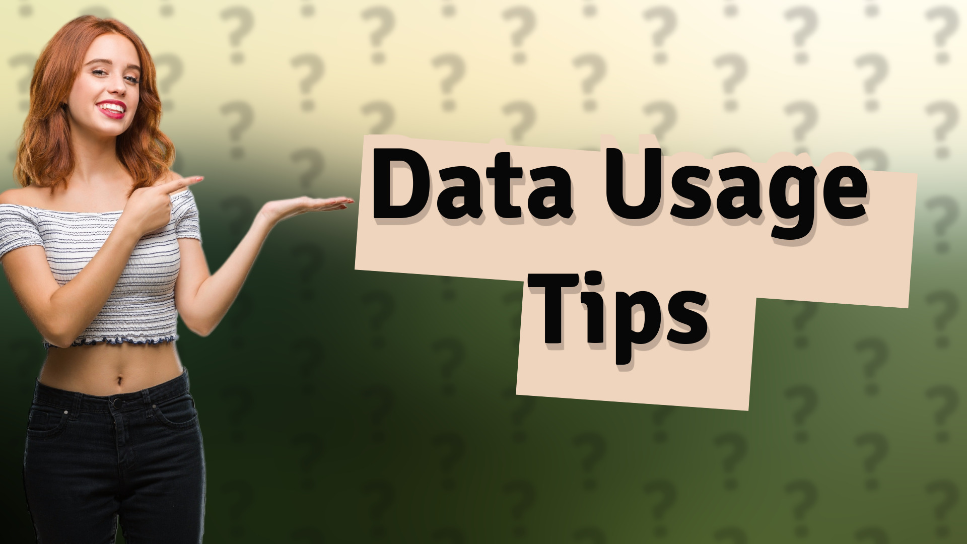 Data Usage Tips