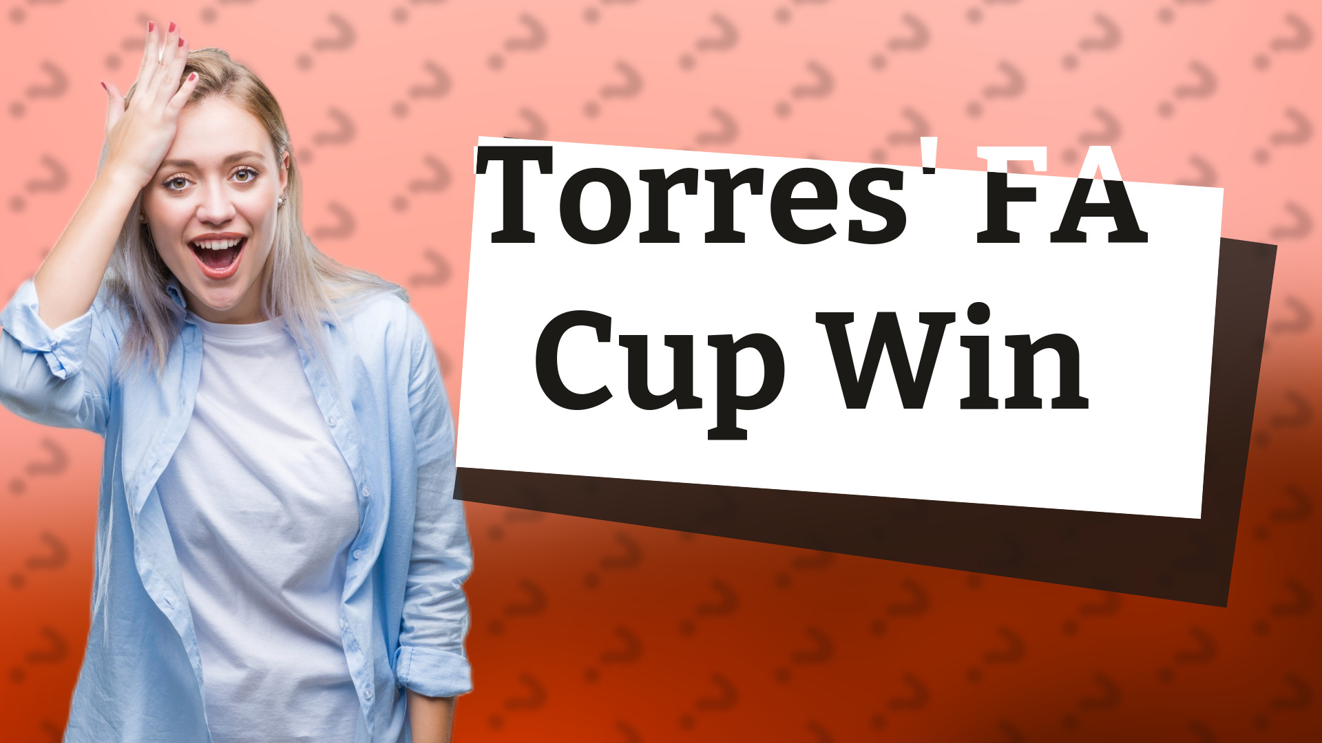 Torres' FA Cup Win