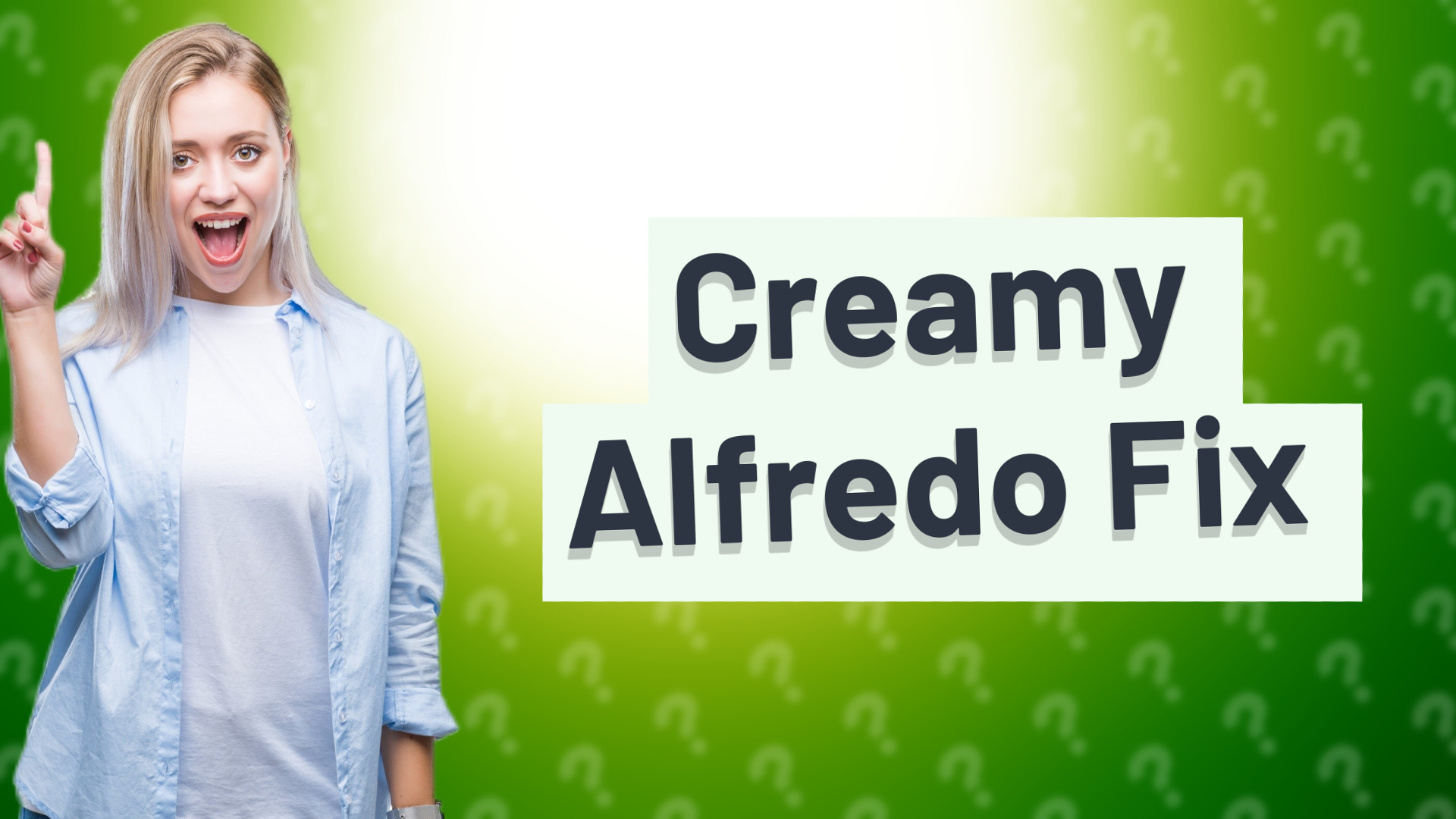 Creamy Alfredo Fix