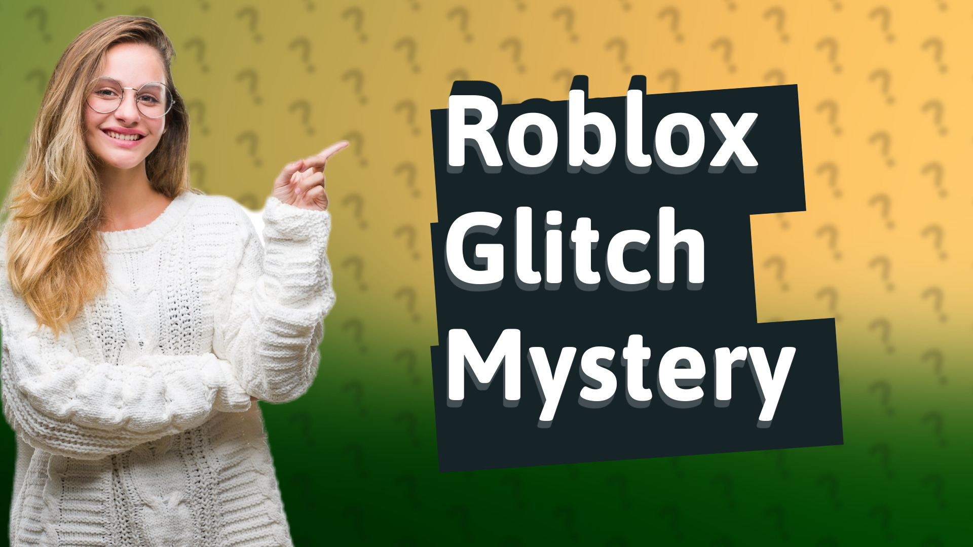 Roblox Glitch Mystery