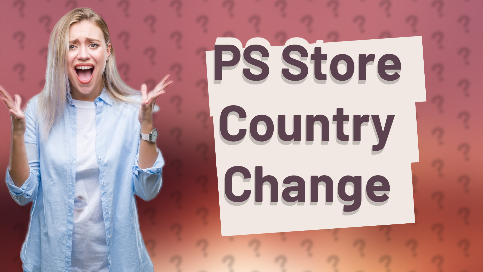 PS Store Country Change