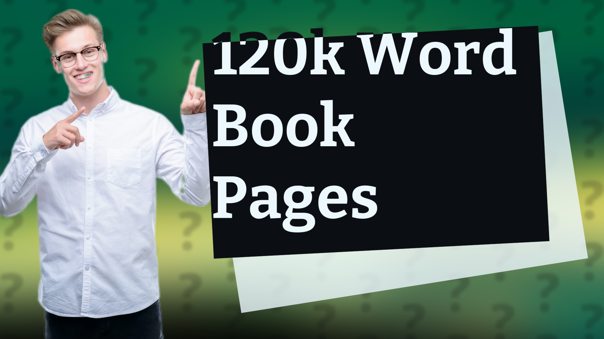 120k Word Book Pages