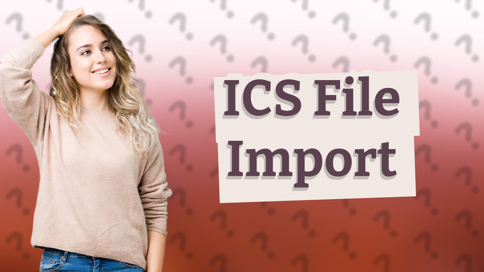ICS File Import