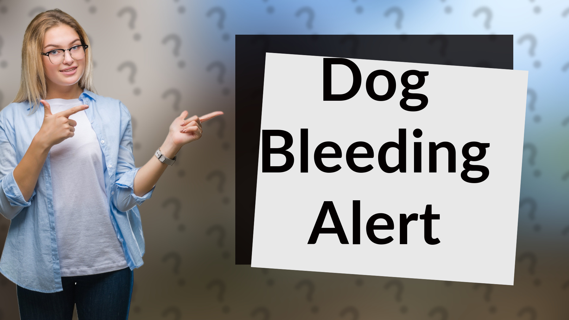 Dog Bleeding Alert