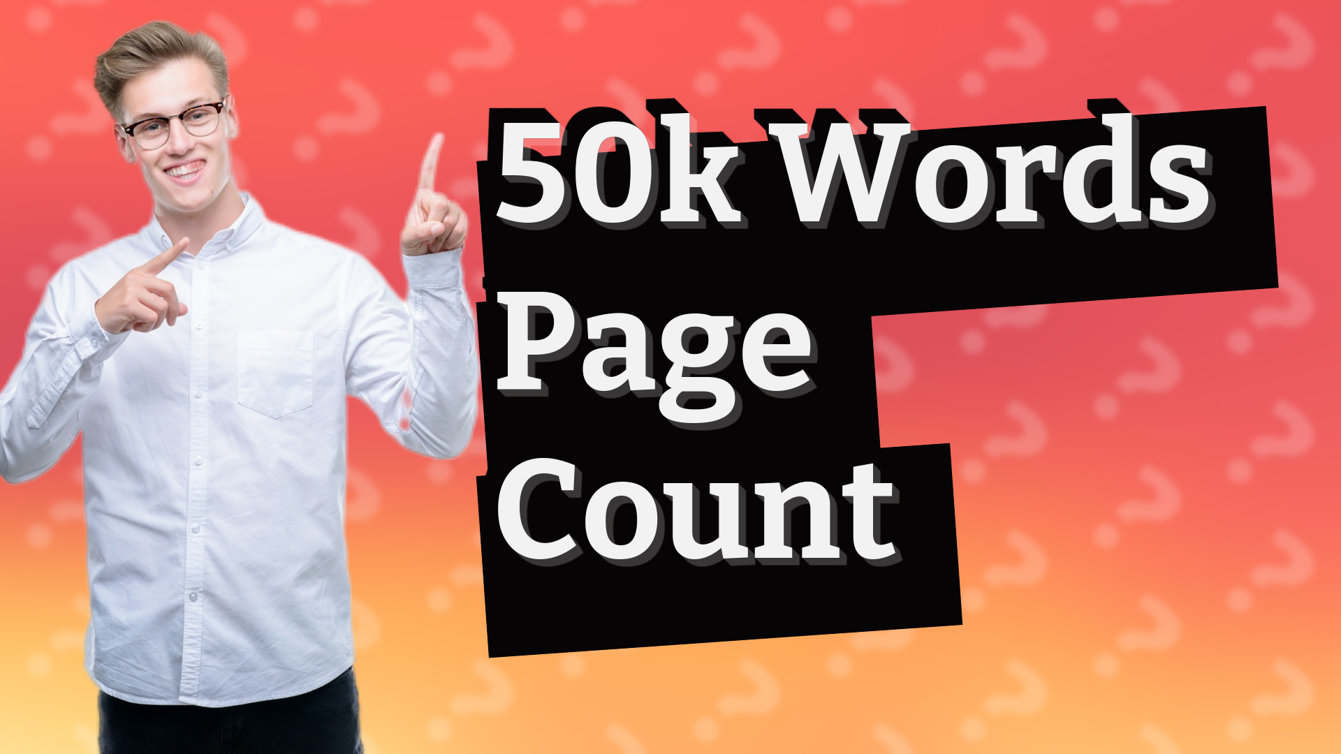 50k Words Page Count