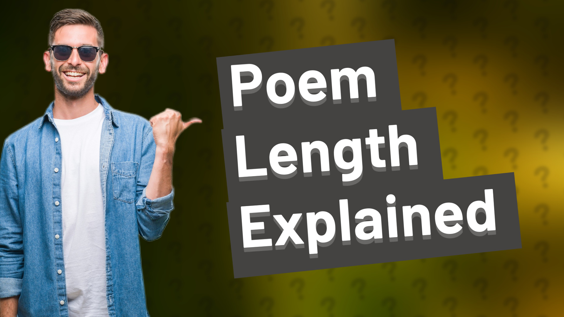 Poem Length Explained