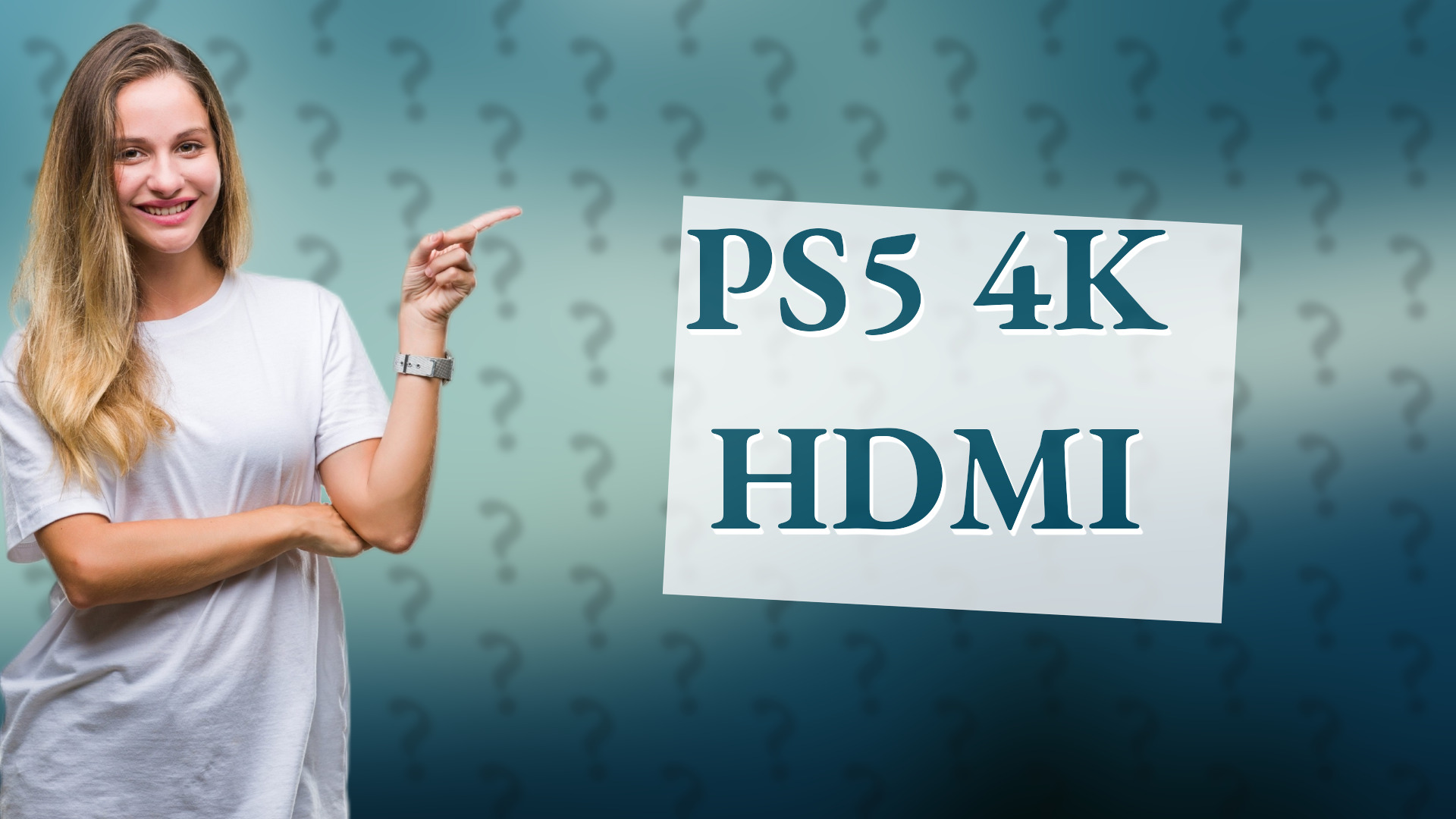 PS5 4K HDMI