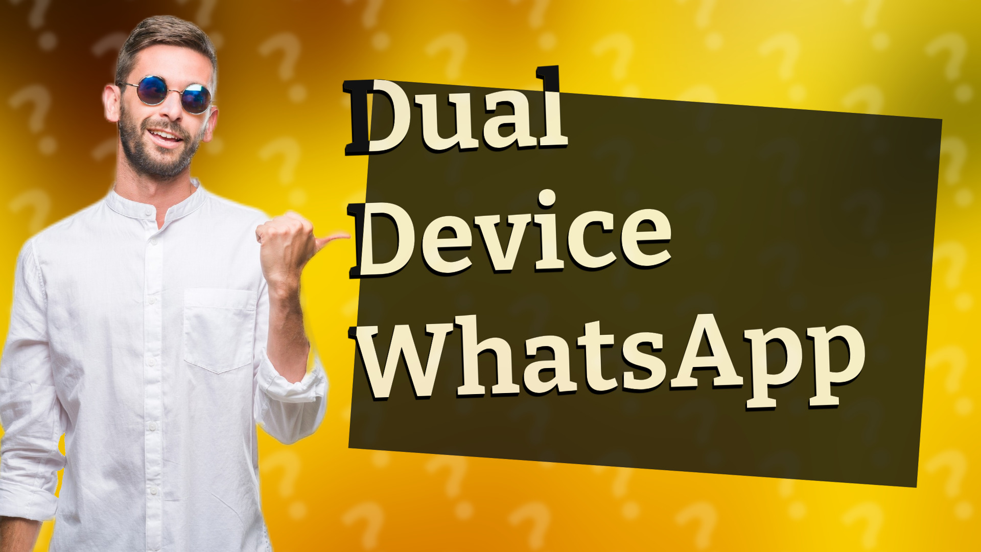 Dual Device WhatsApp