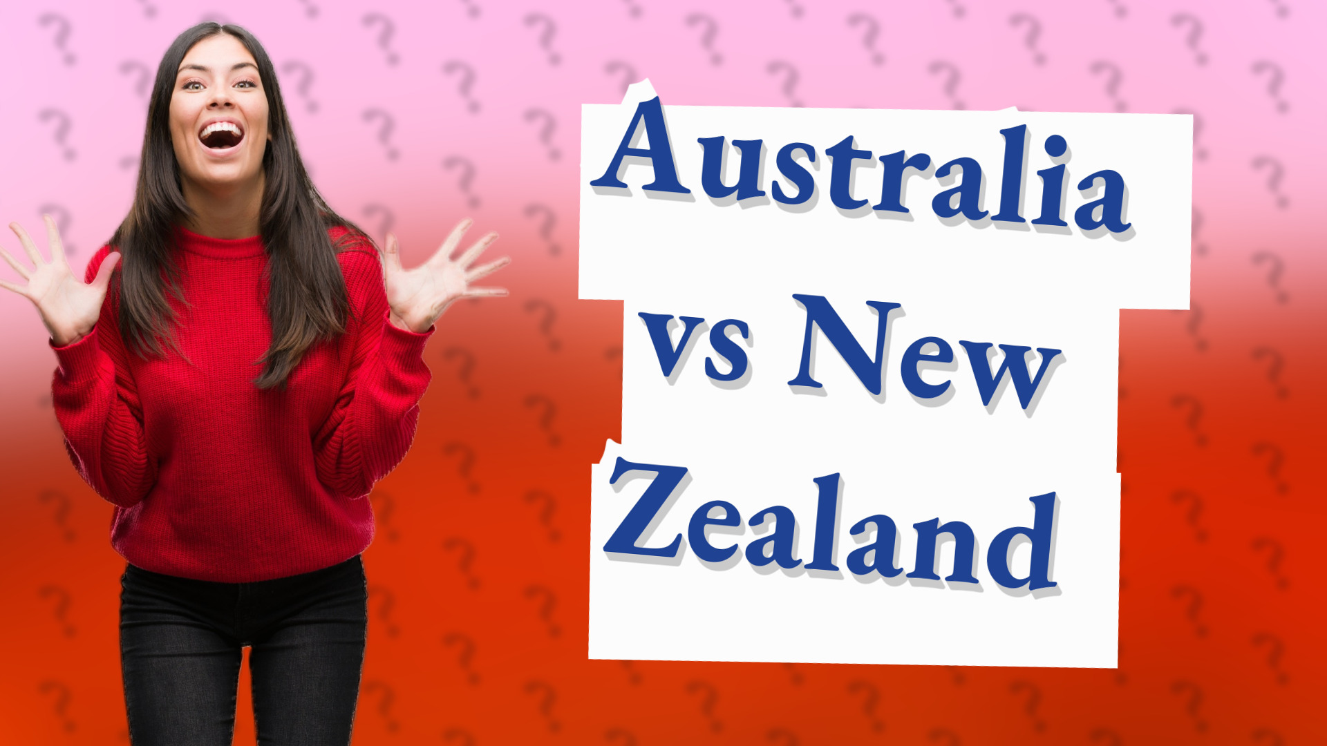 Australia vs New Zealand