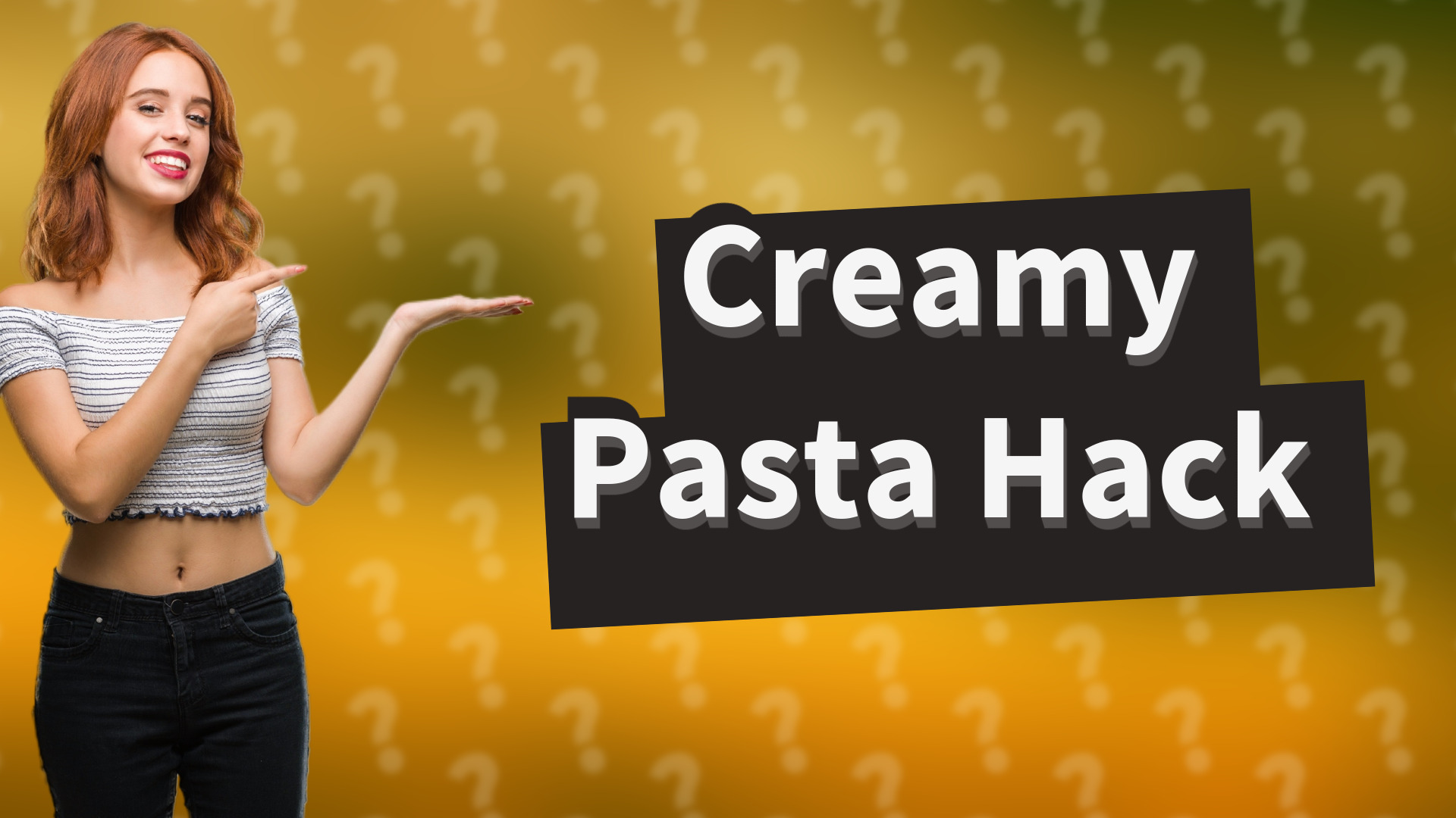 Creamy Pasta Hack