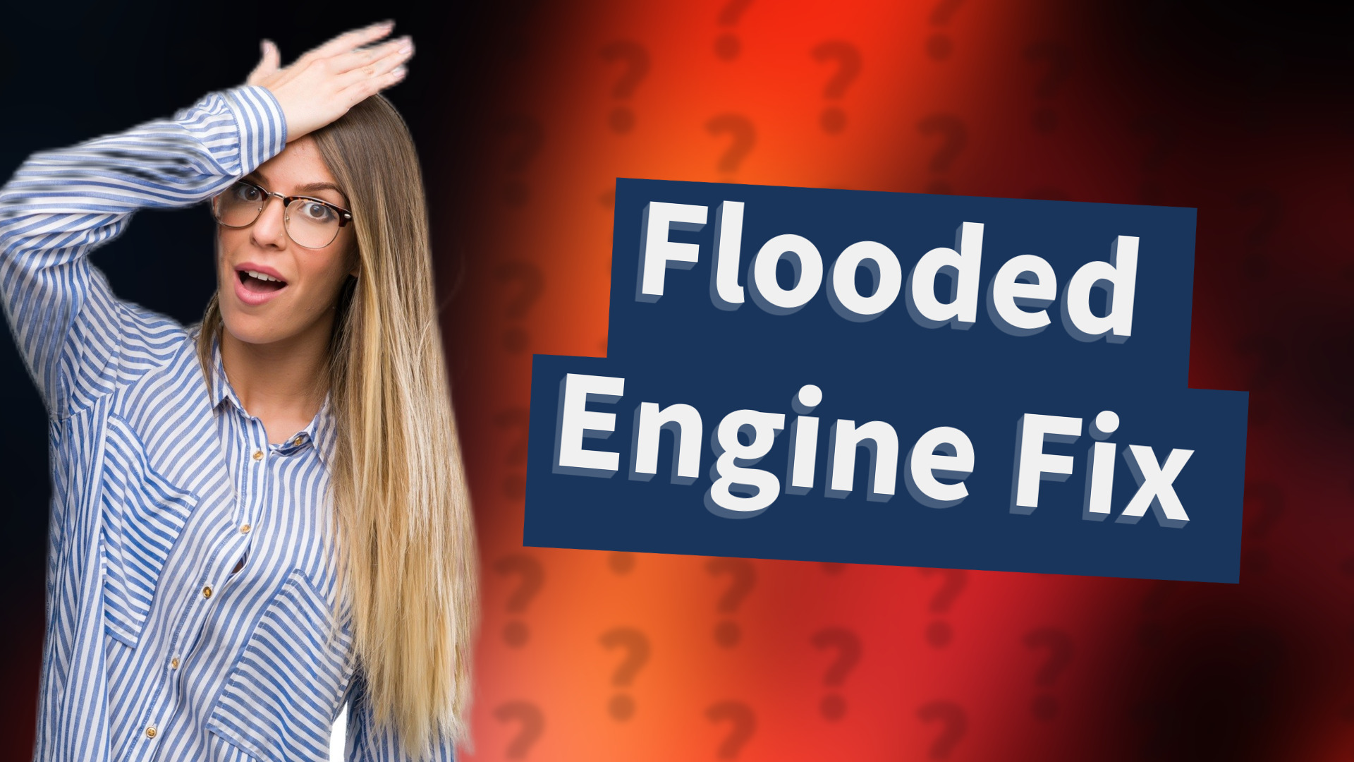 Flooded Engine Fix