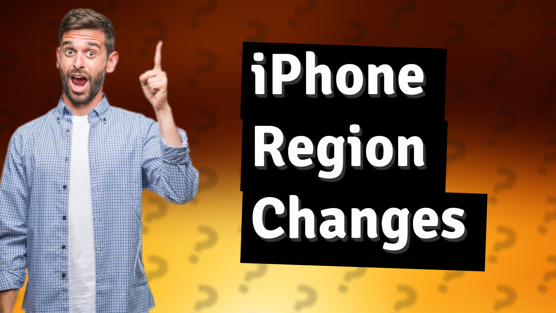 iPhone Region Changes