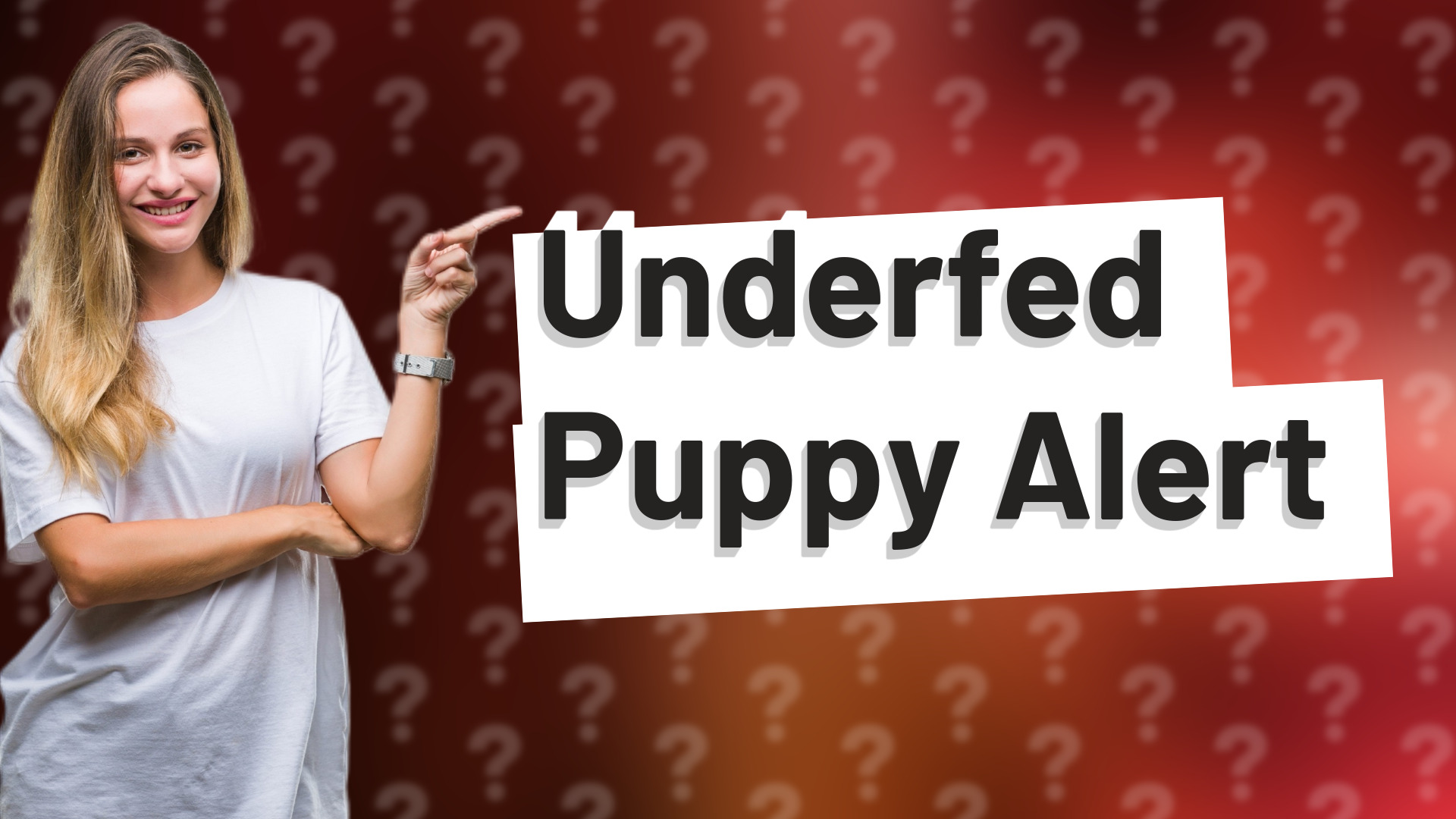 Underfed Puppy Alert