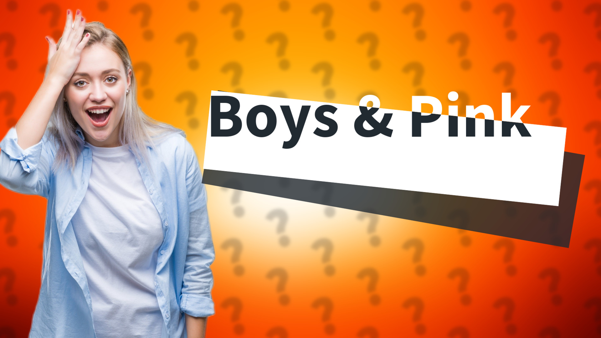 Boys & Pink