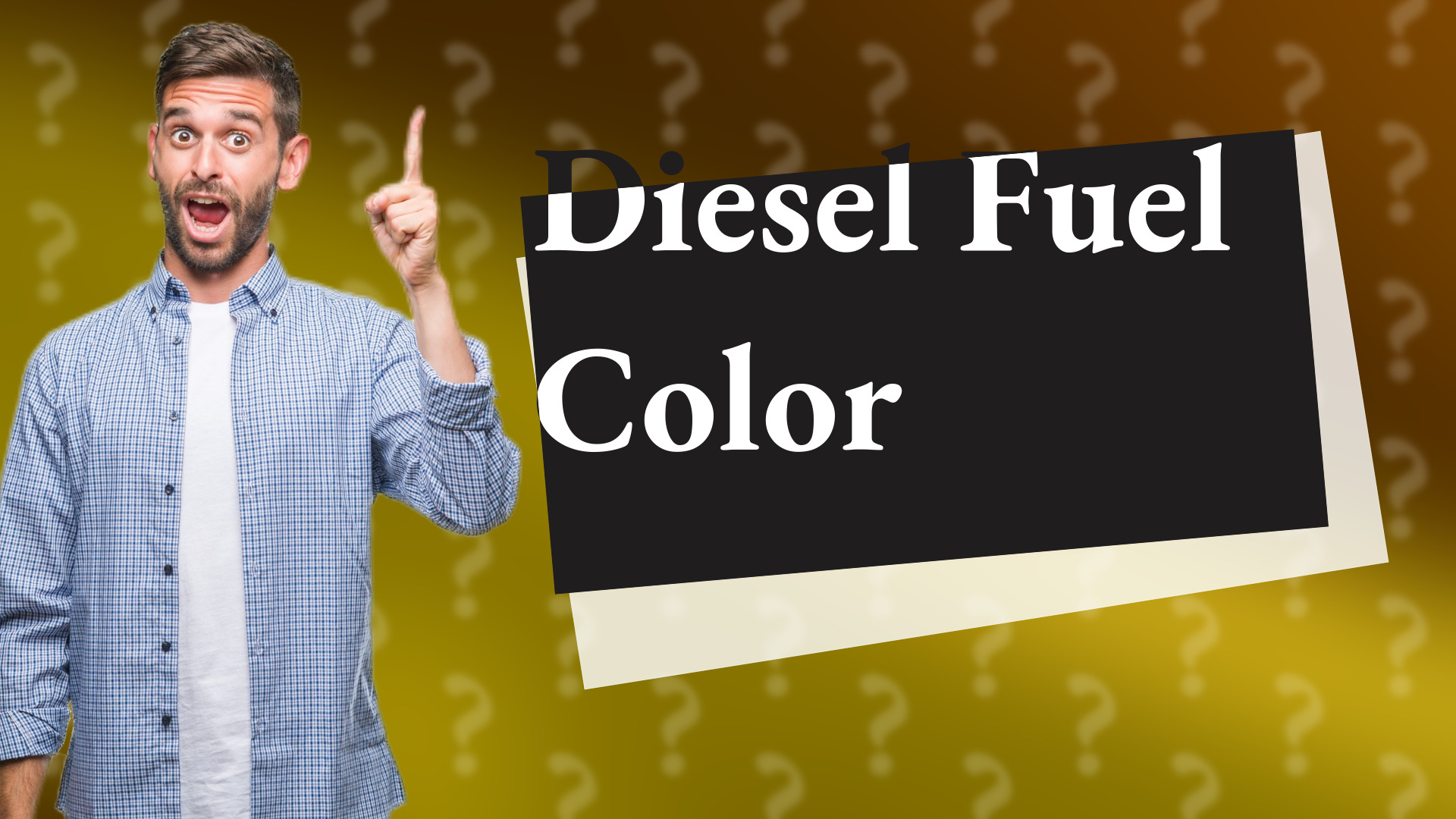 Diesel Fuel Color