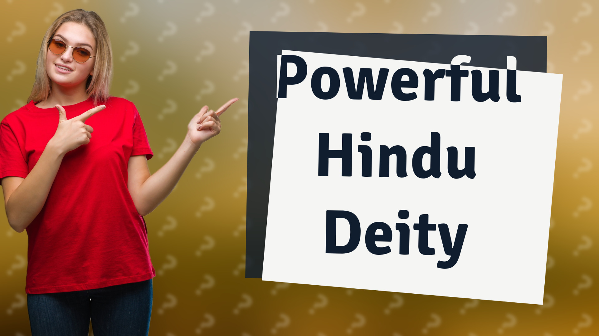 Powerful Hindu Deity