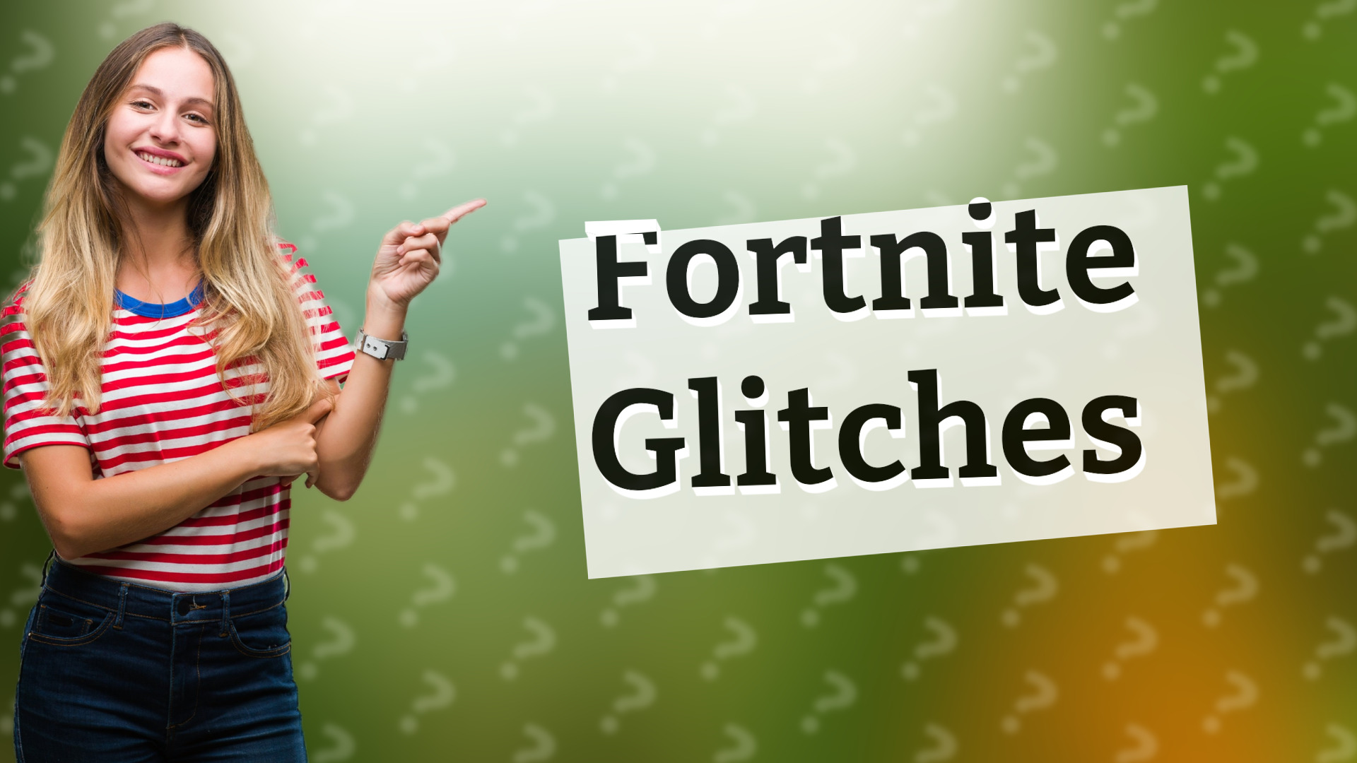 Fortnite Glitches