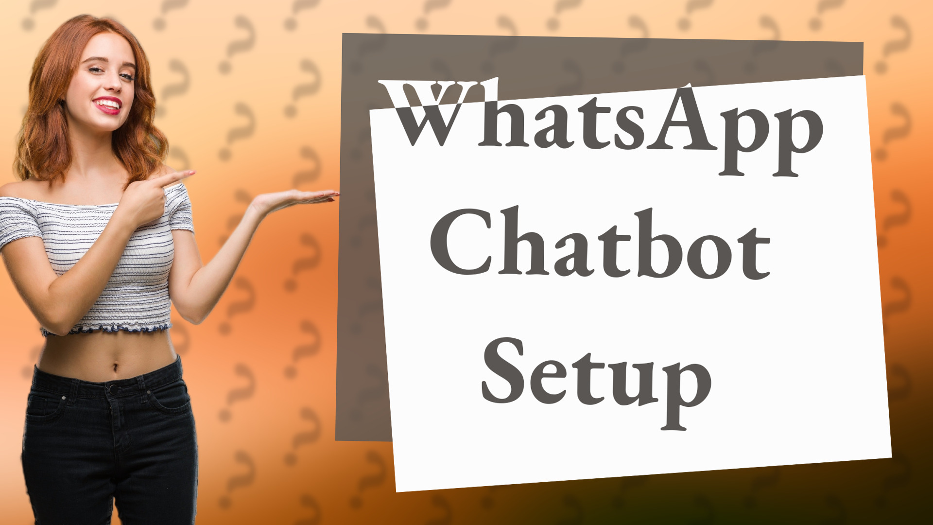 WhatsApp Chatbot Setup