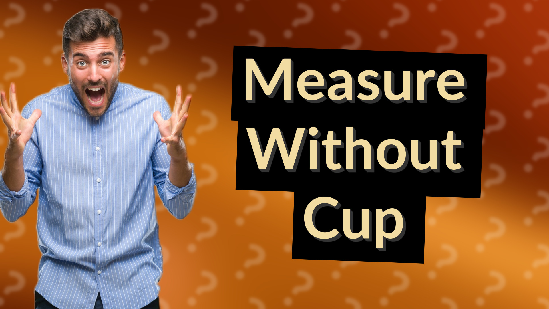 Measure Without Cup