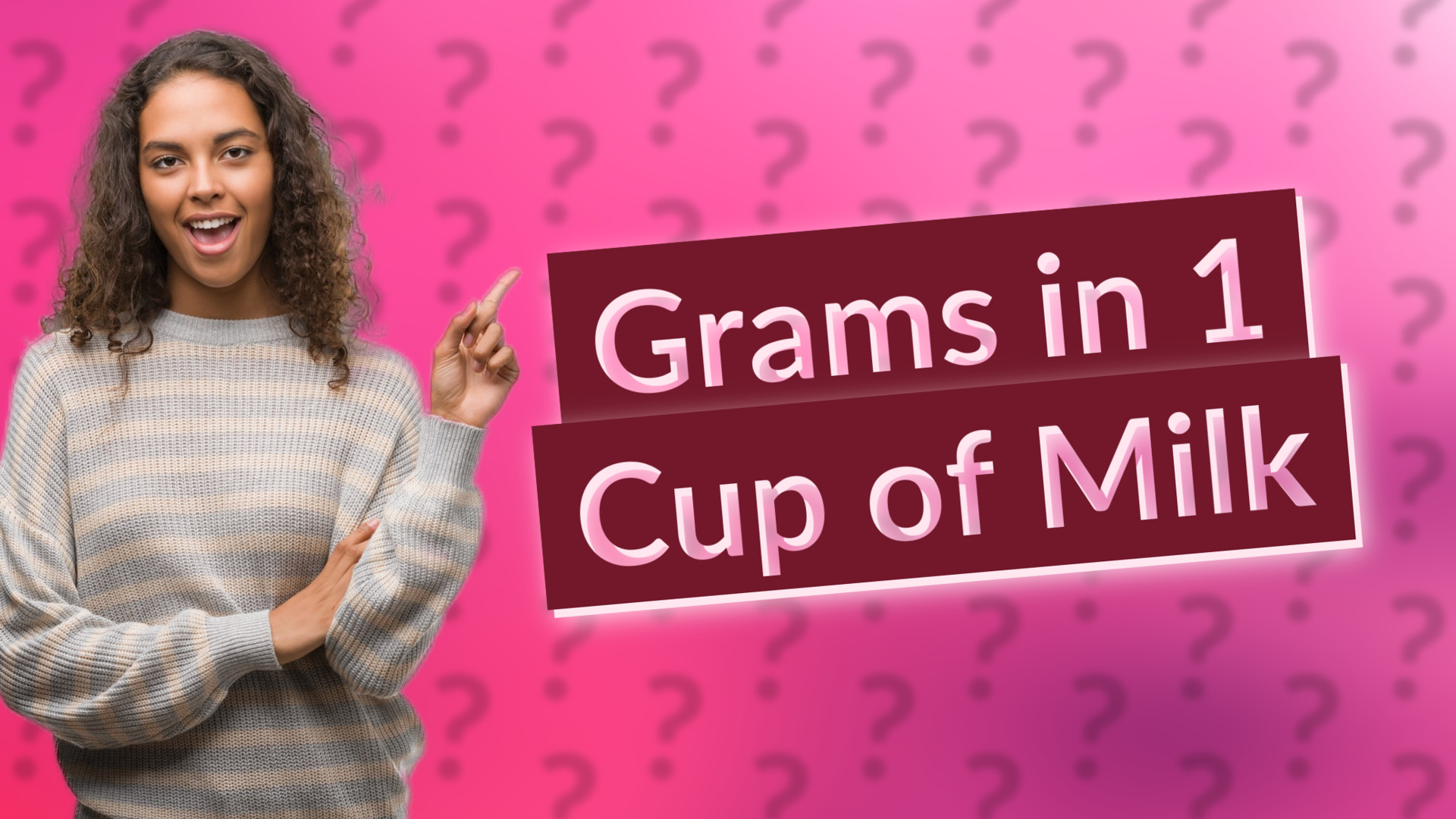 Grams in 1 Cup of Milk