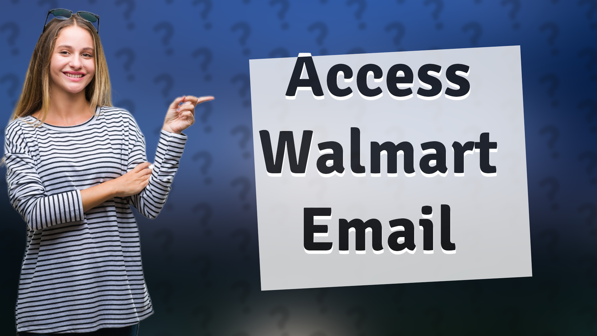 Access Walmart Email