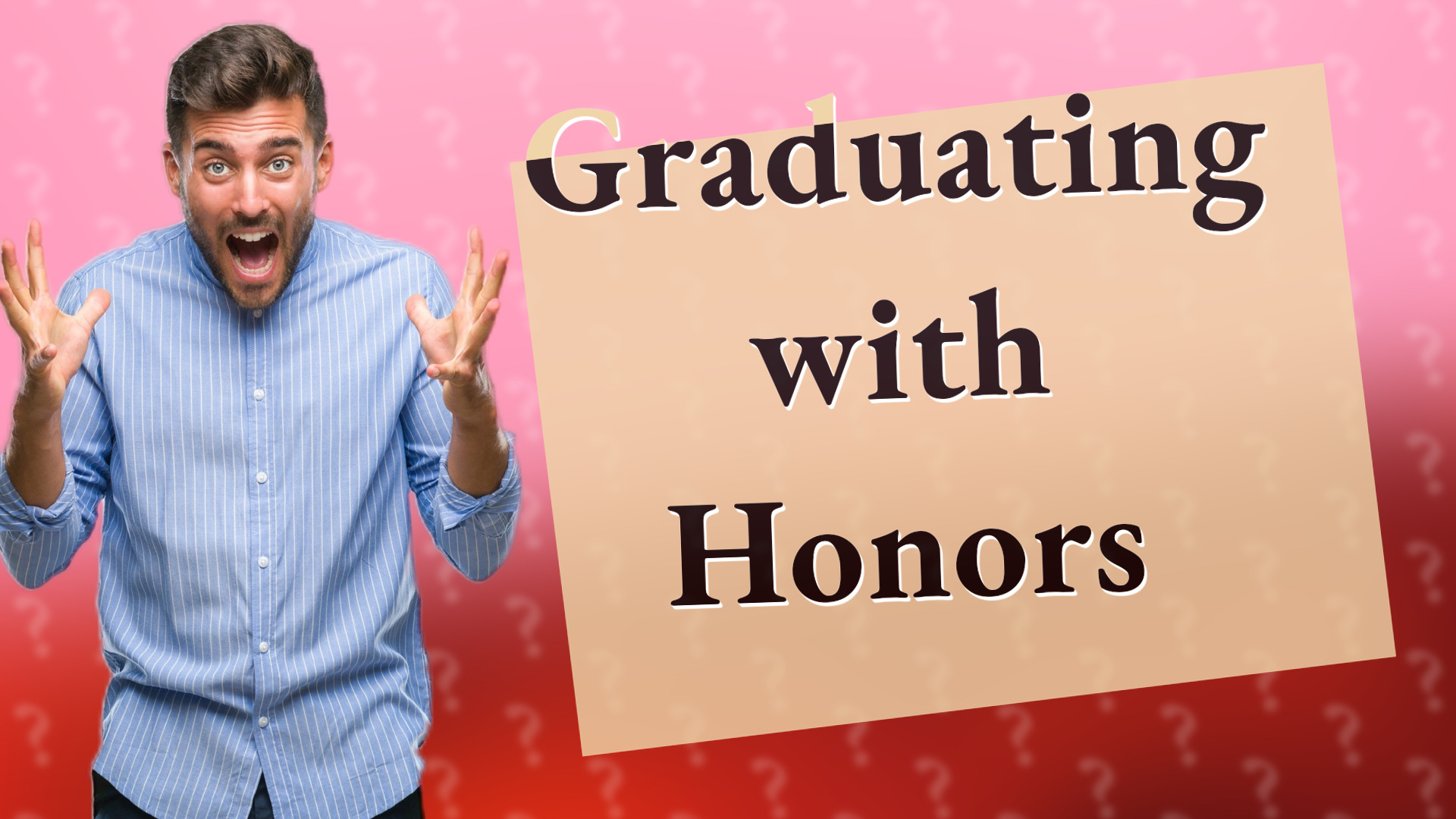 Graduating with Honors