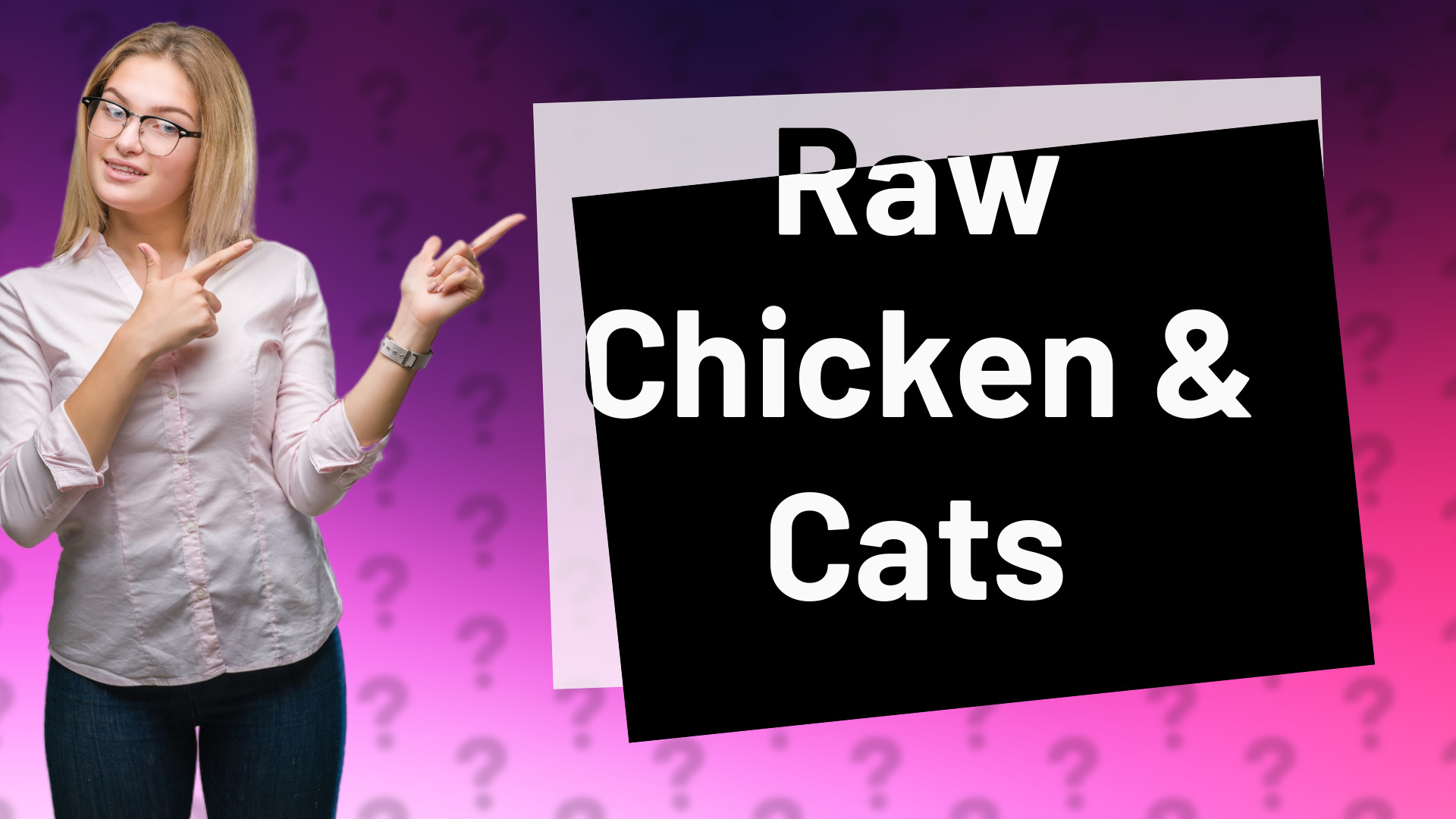 Raw Chicken & Cats