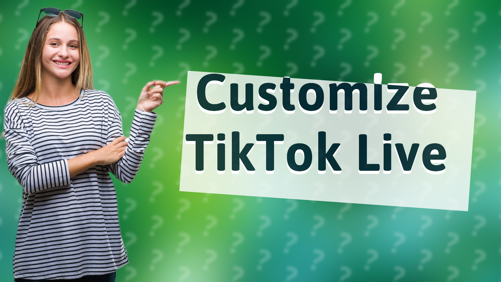 Customize TikTok Live