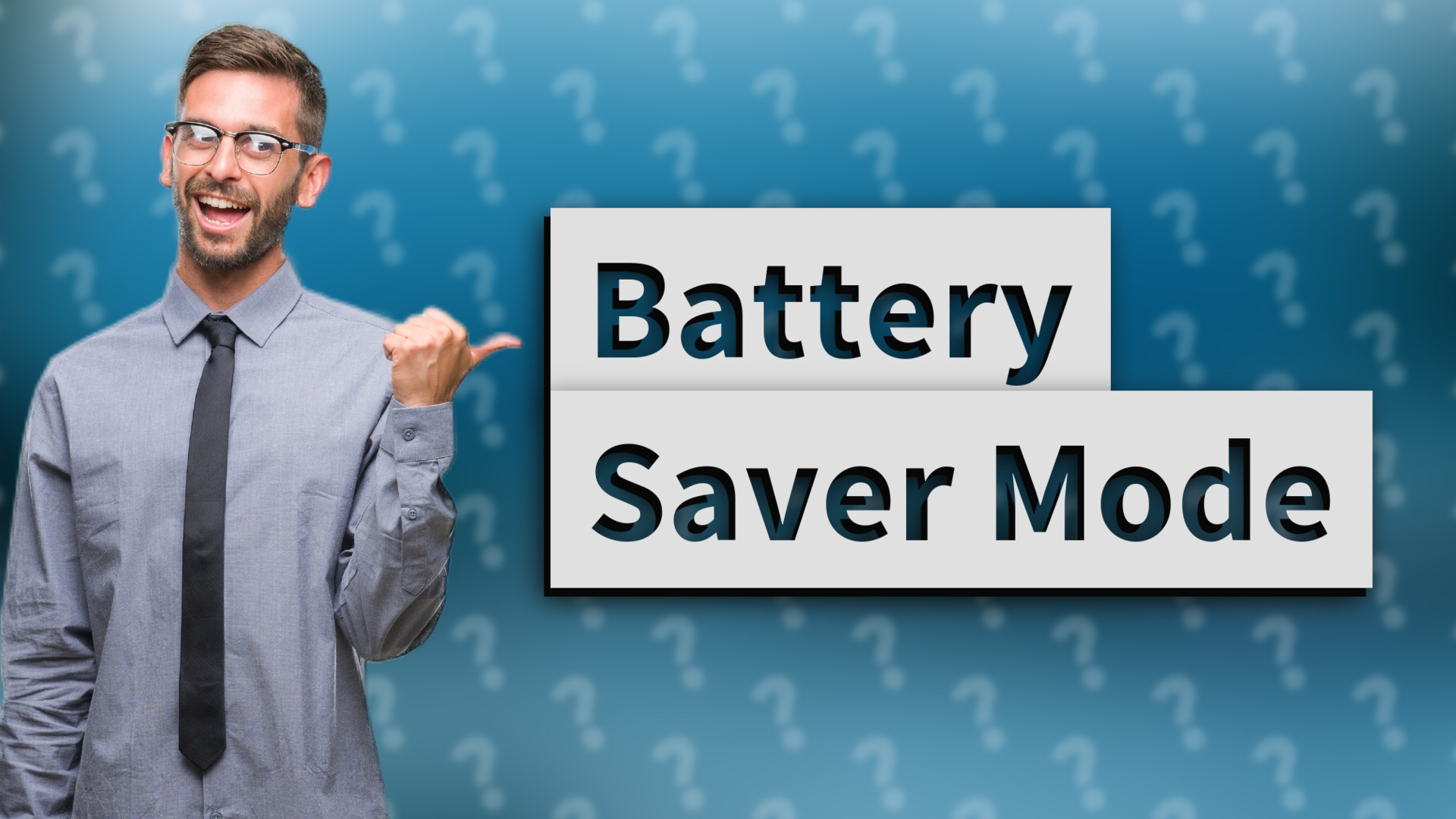Battery Saver Mode