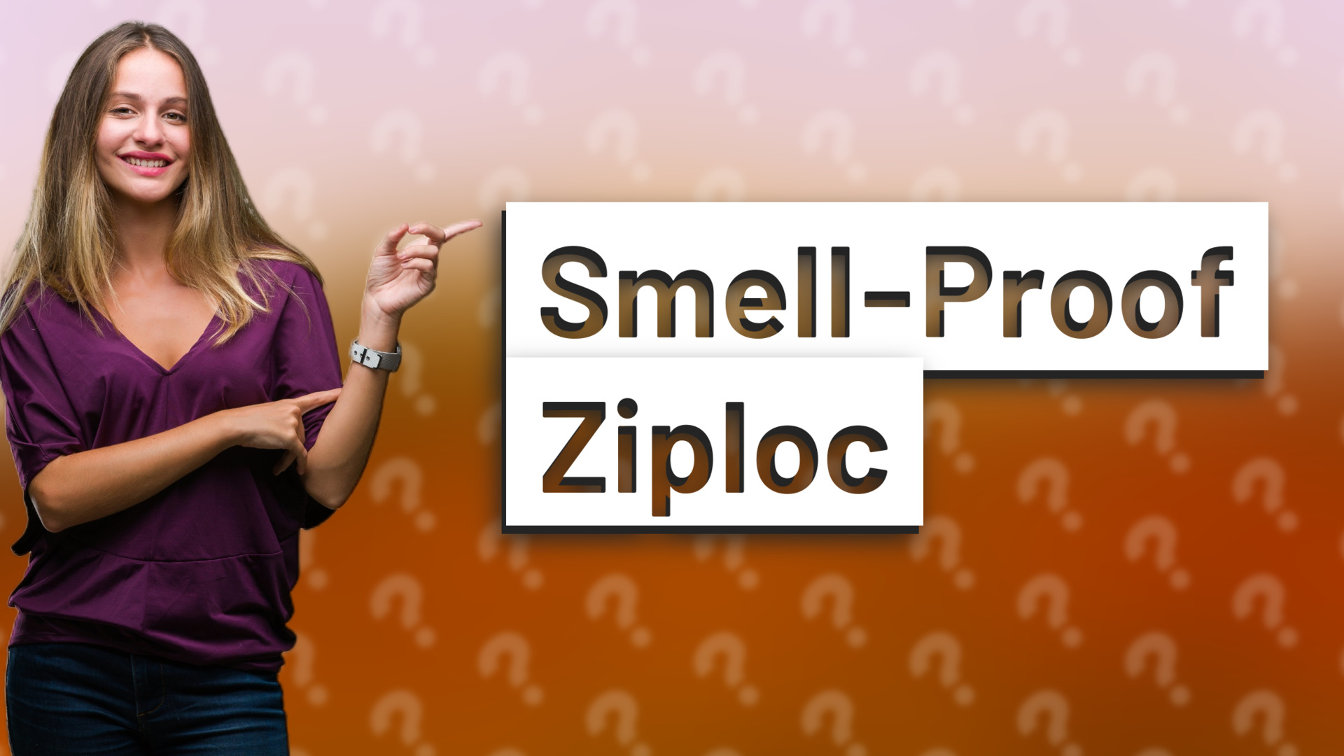 Smell-Proof Ziploc