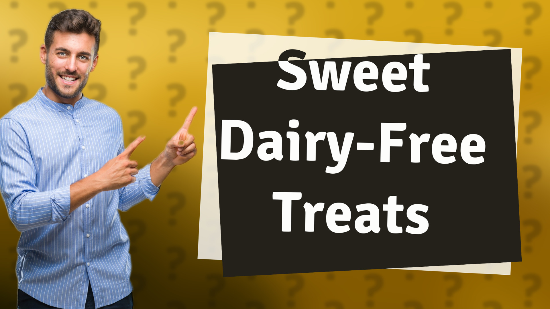 Sweet Dairy-Free Treats