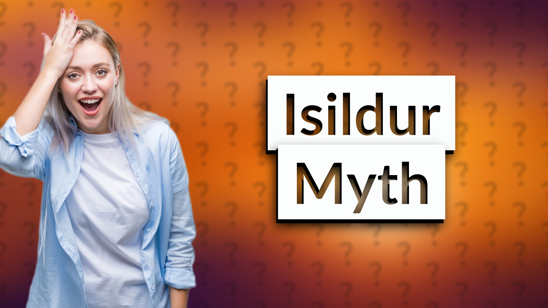 Isildur Myth