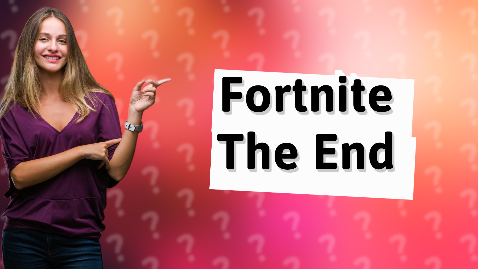 Fortnite The End