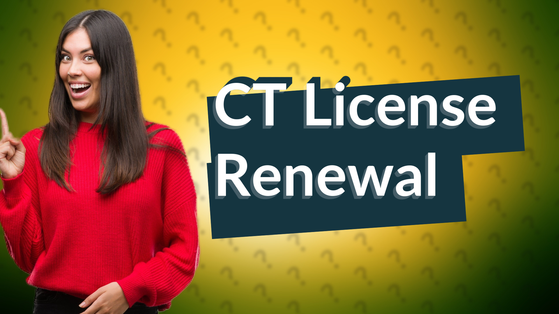 CT License Renewal