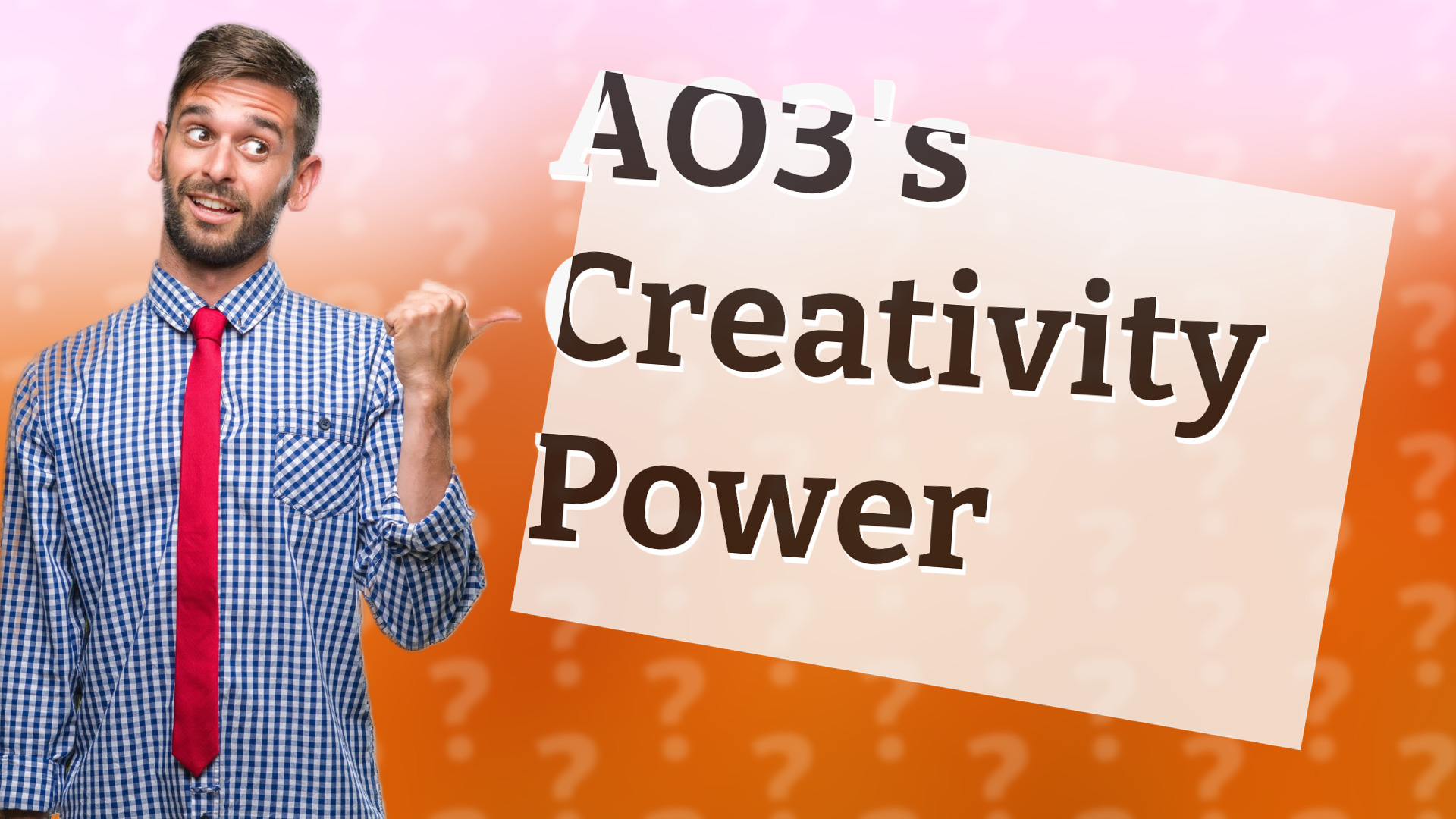 AO3's Creativity Power