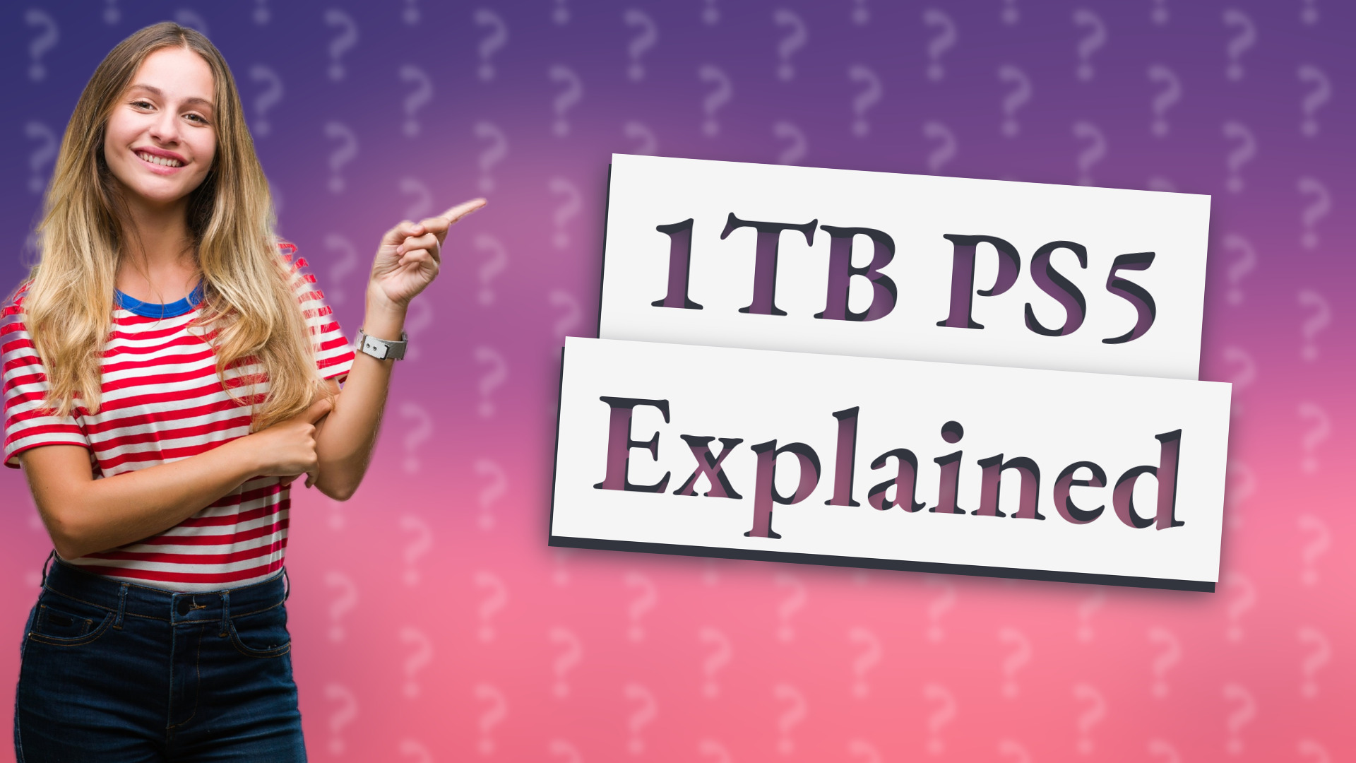 1TB PS5 Explained