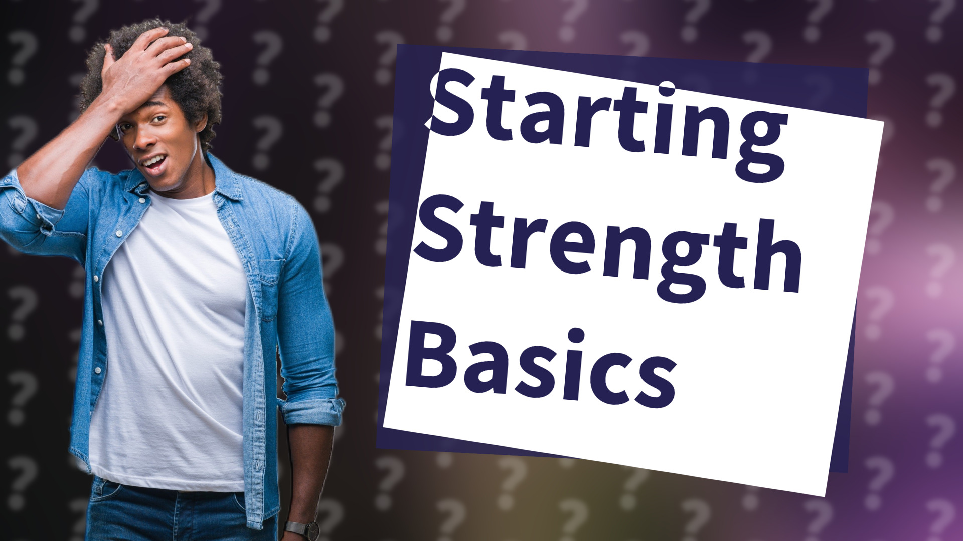 Starting Strength Basics