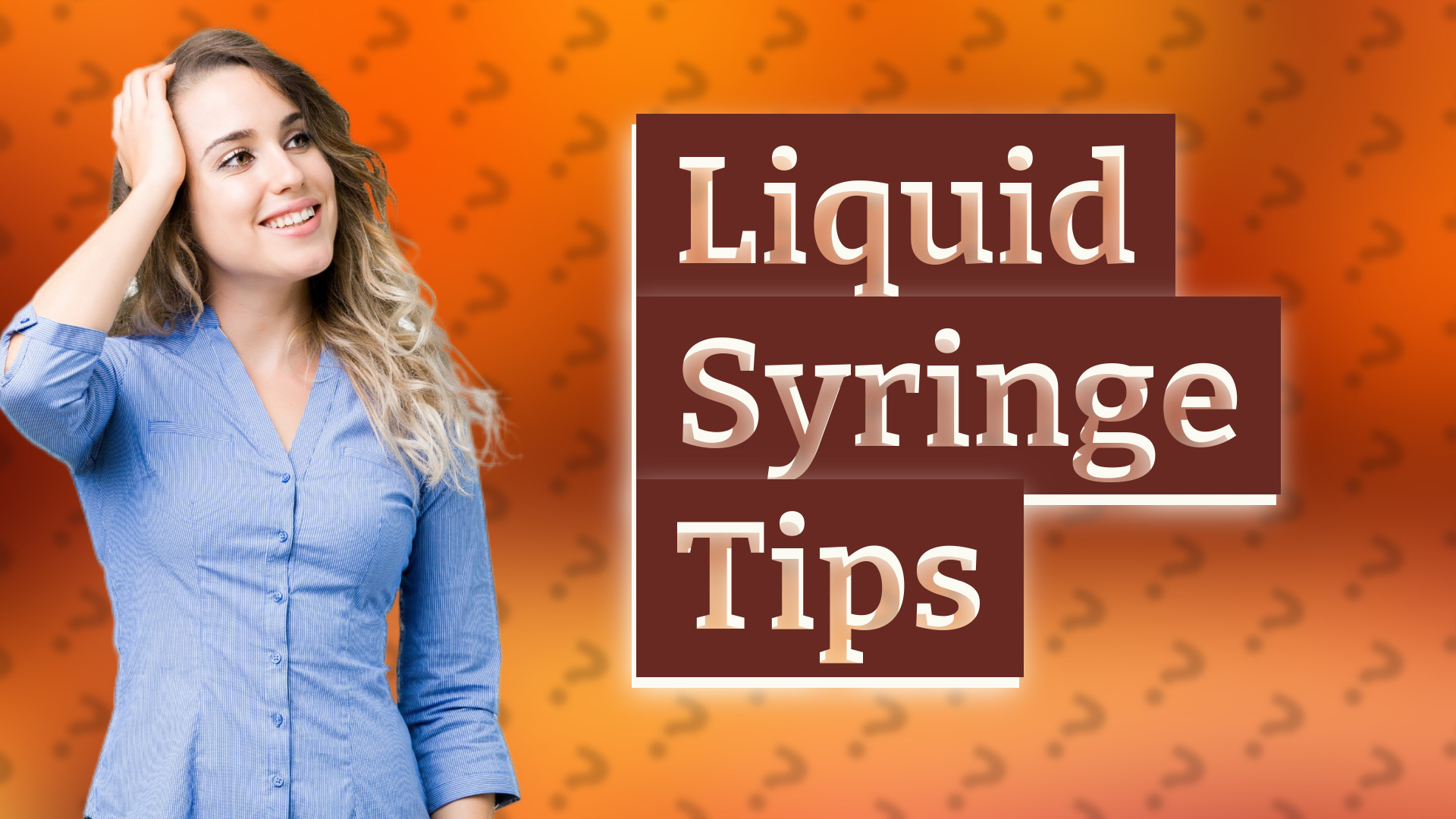 Liquid Syringe Tips
