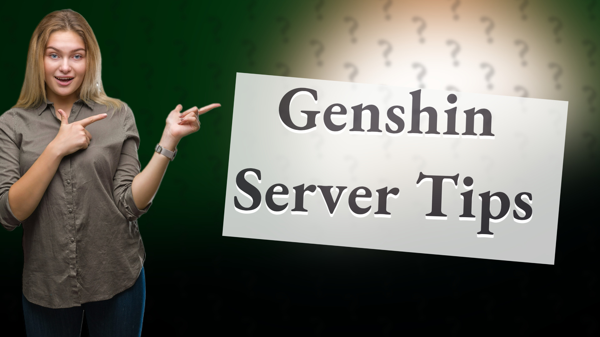 Genshin Server Tips