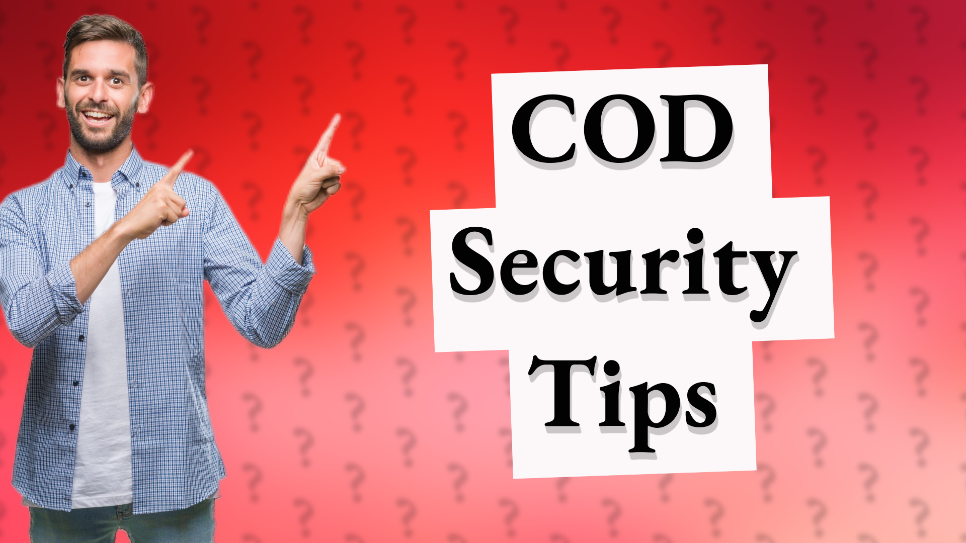 COD Security Tips