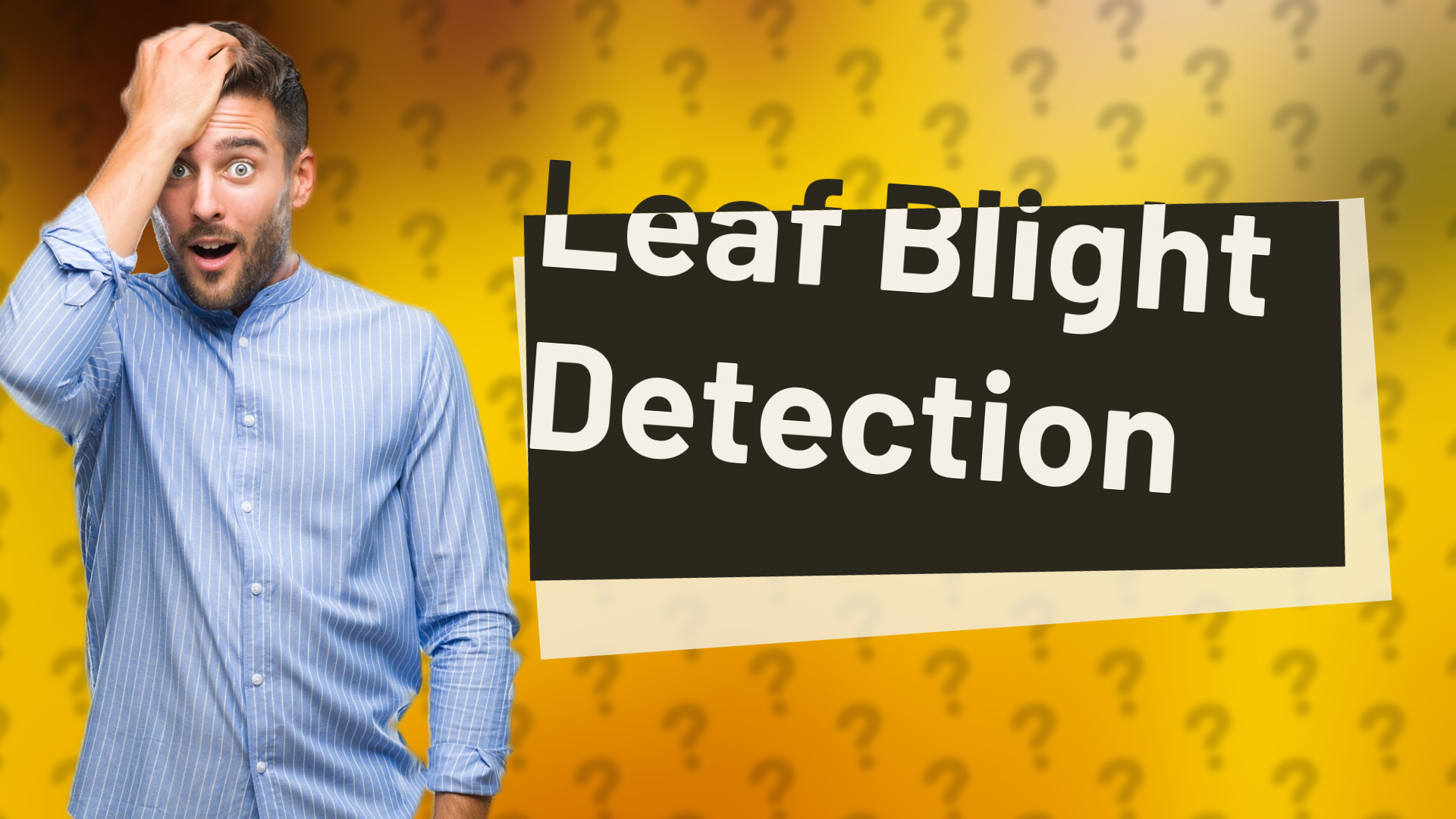 Leaf Blight Detection