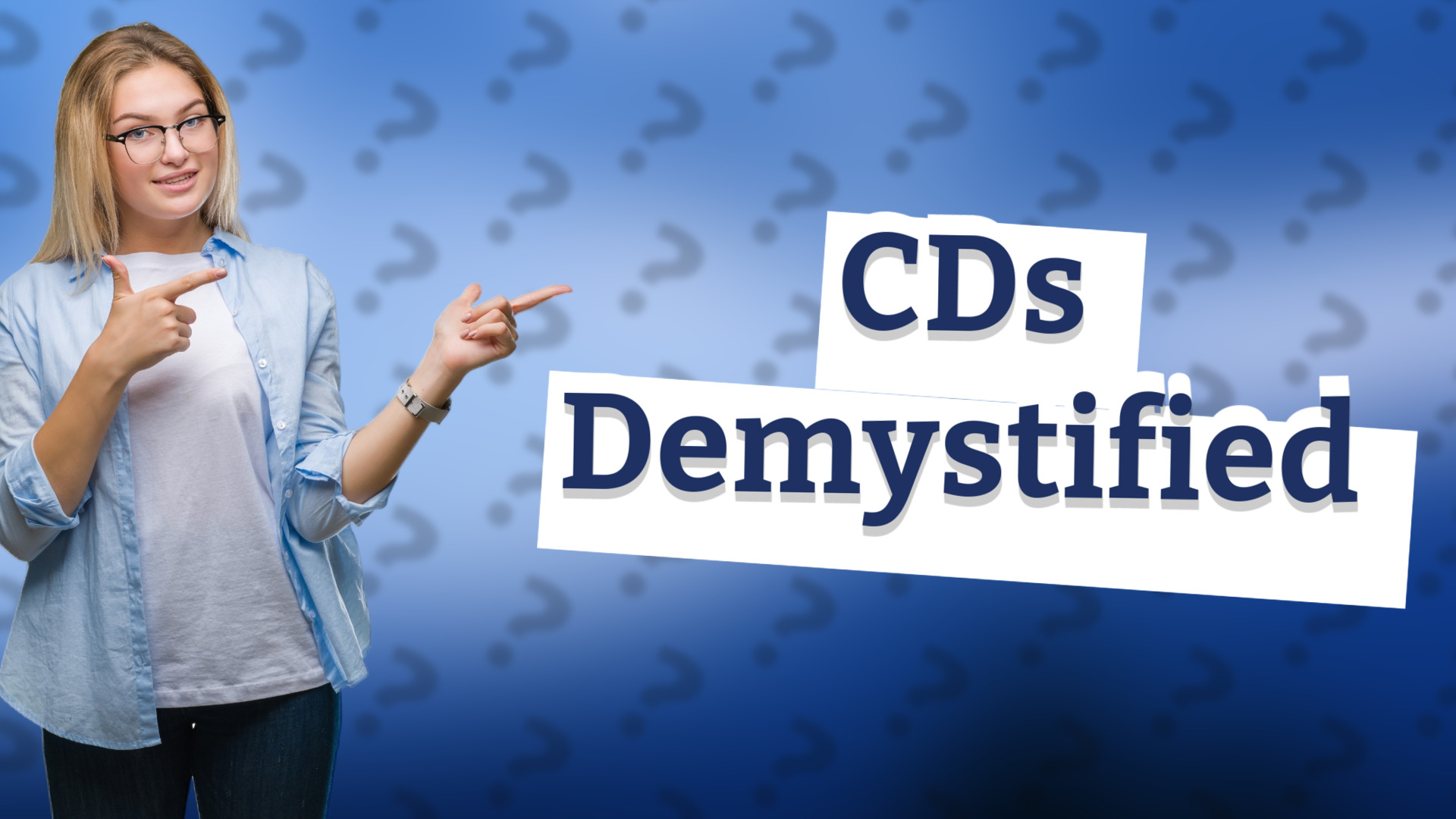 CDs Demystified