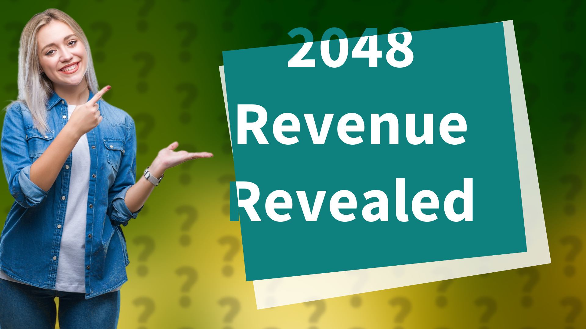2048 Revenue Revealed