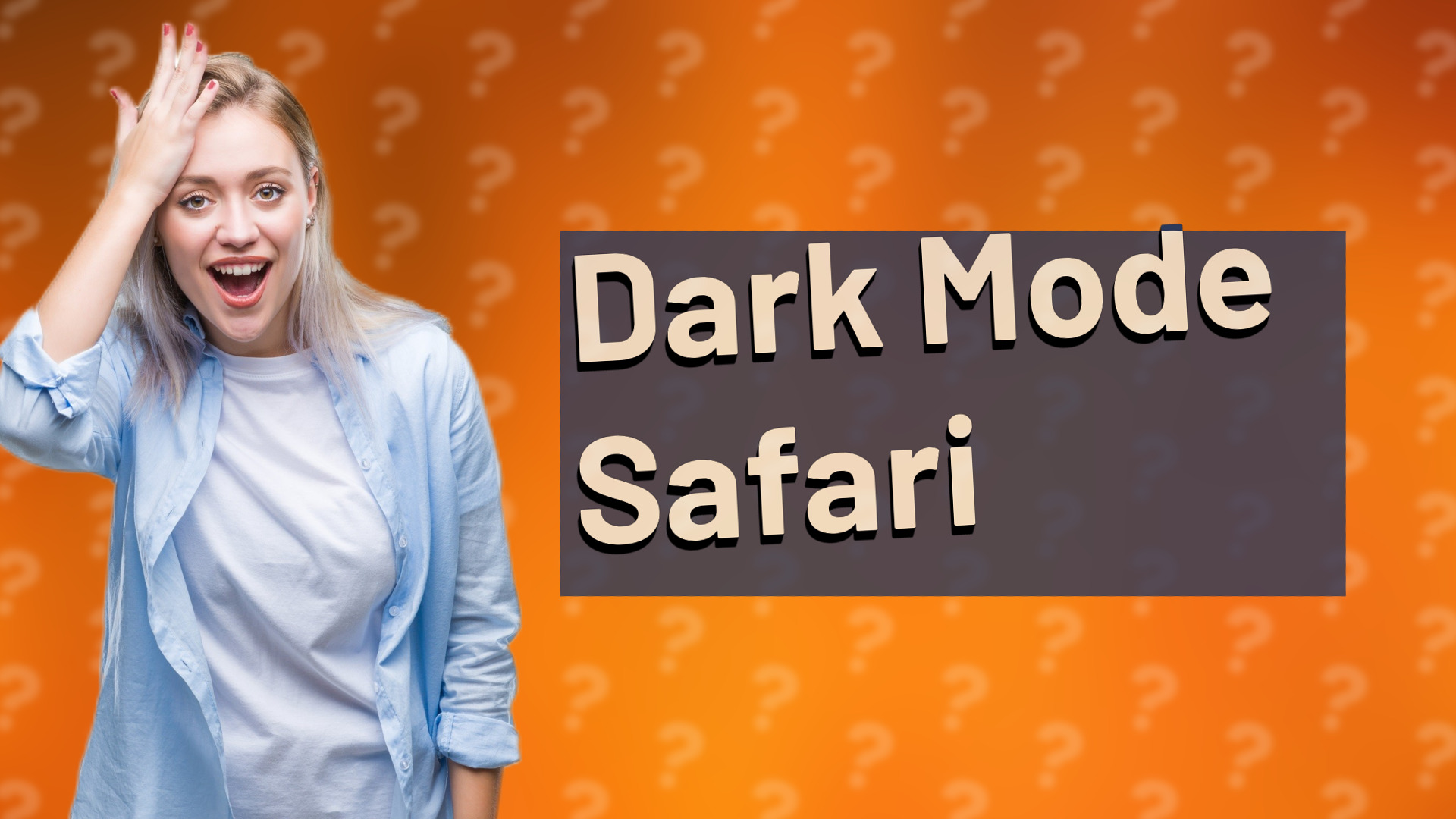 Dark Mode Safari